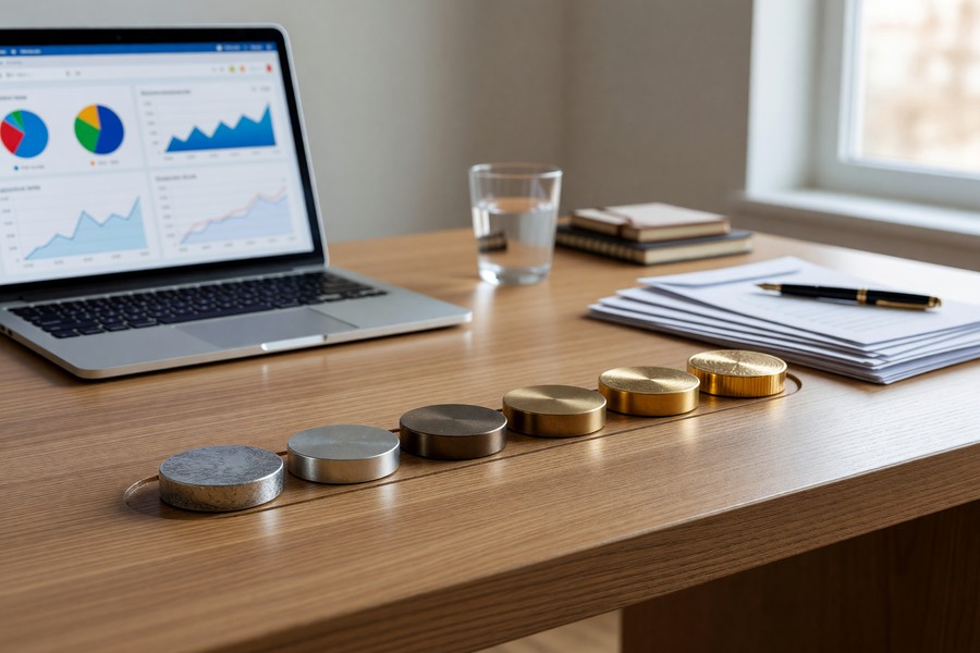 Bar chart comparing 401k employee deferral limits from 2019 to 2026