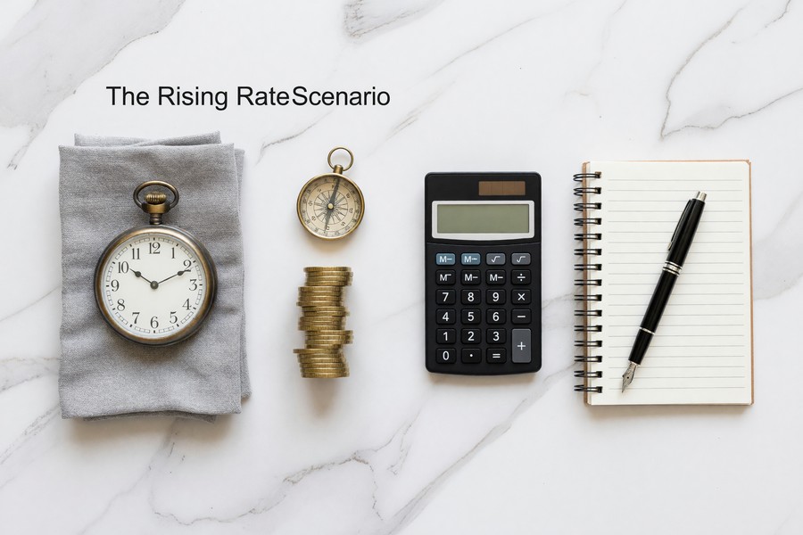 Side-by-side comparison chart of CD rates versus high-yield savings account APYs from 2022 to 2025