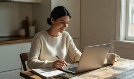 Person using a smartphone app to start investing with less than 500 dollars