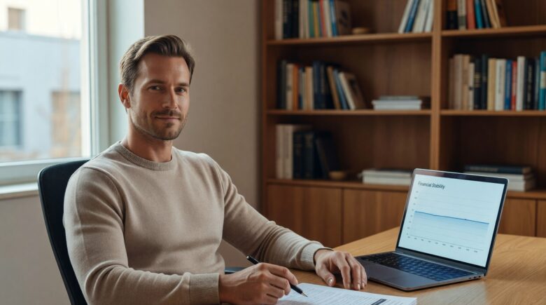 Person reviewing borrowing strategy documents with a frozen prime rate chart on a desk