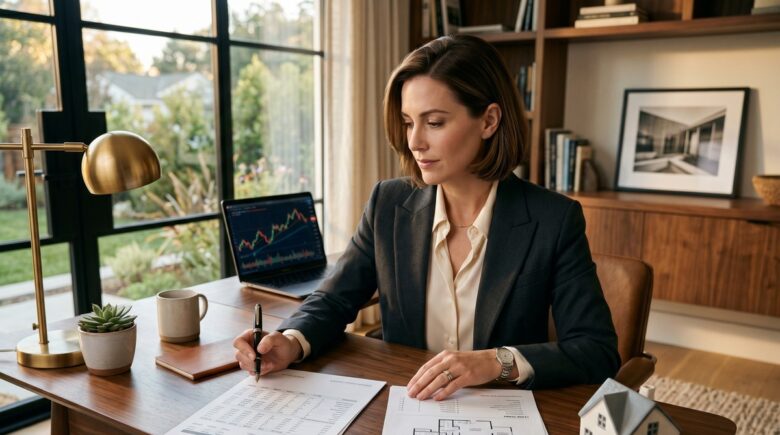 Side-by-side comparison of REITs and rental property investment options for building passive wealth