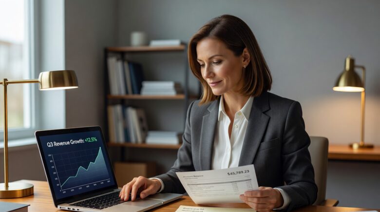 Person tracking prime rate changes on a laptop to protect their budget