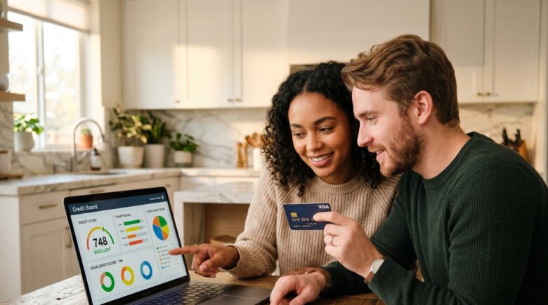 Side-by-side comparison of authorized user and joint account holder credit card options