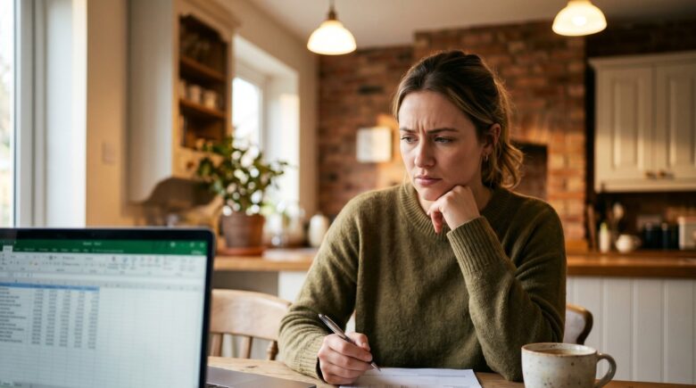 Person reviewing a balance transfer credit card offer worried about the promotional period ending