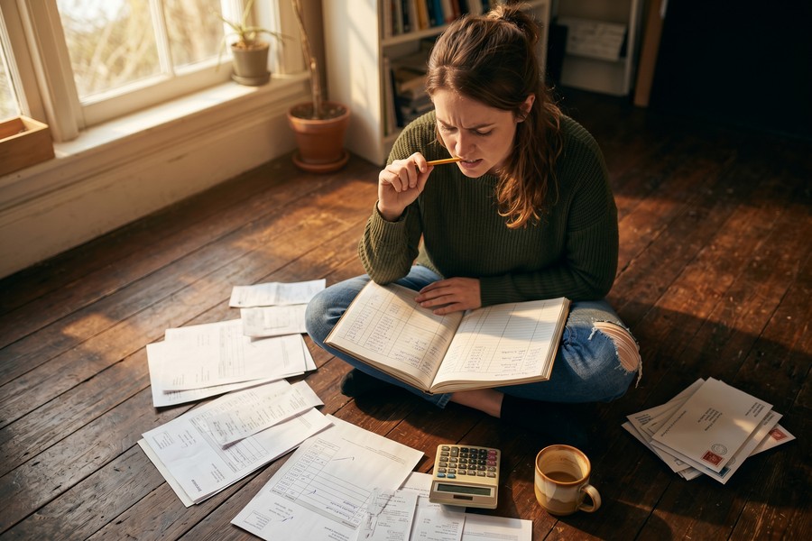 Infographic showing common annual expenses and their monthly equivalent savings amounts