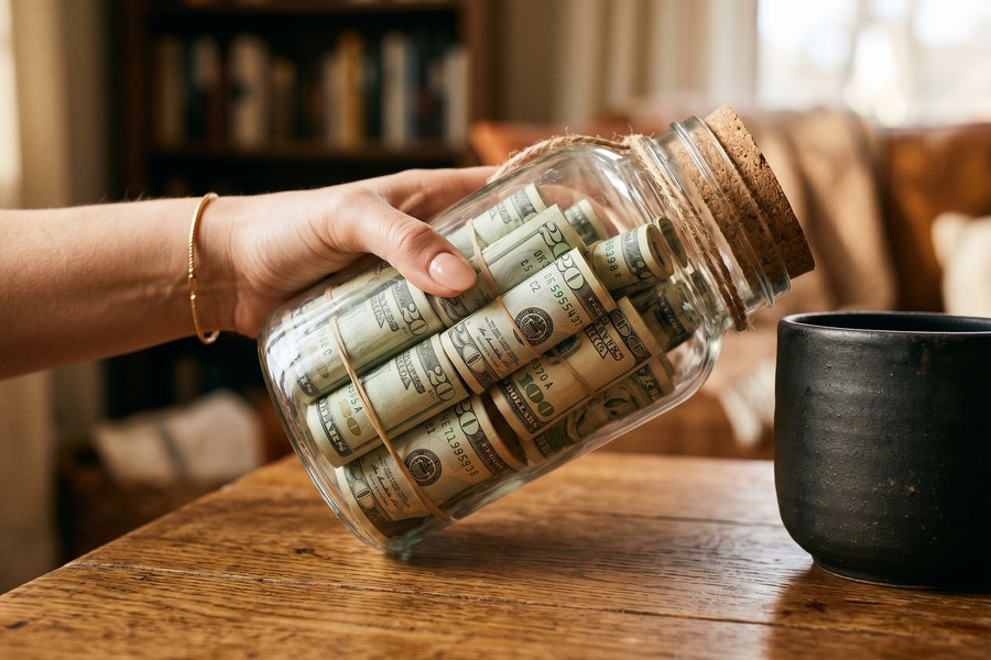 Chart comparing retirement account balances with and without consistent post-divorce contributions
