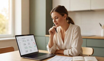 Side-by-side comparison of APY and APR labels on a savings account statement