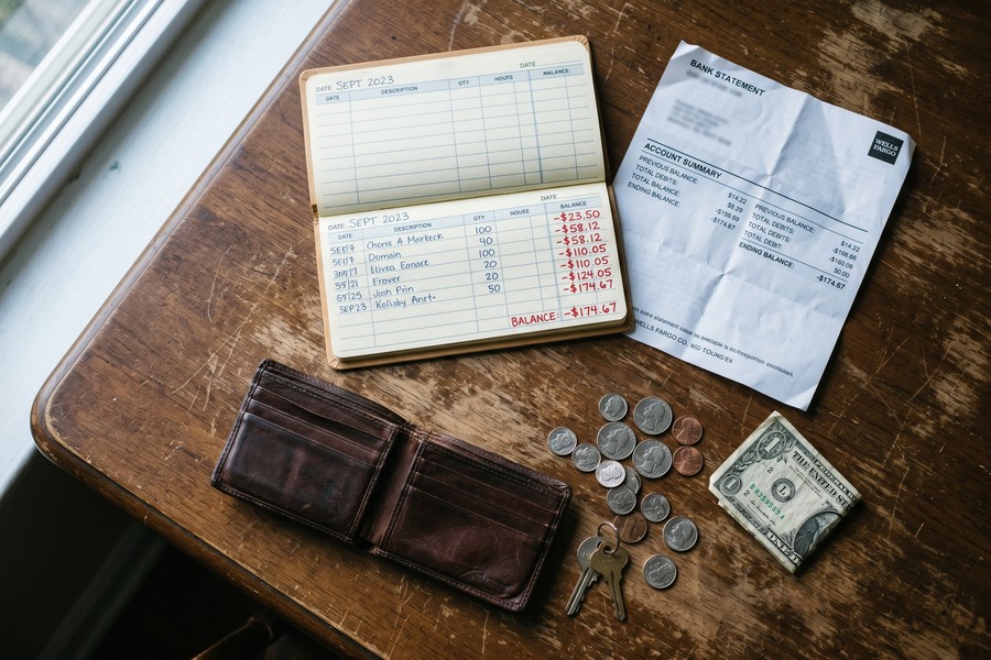 Mobile banking app showing automated percentage-based savings transfers across multiple accounts