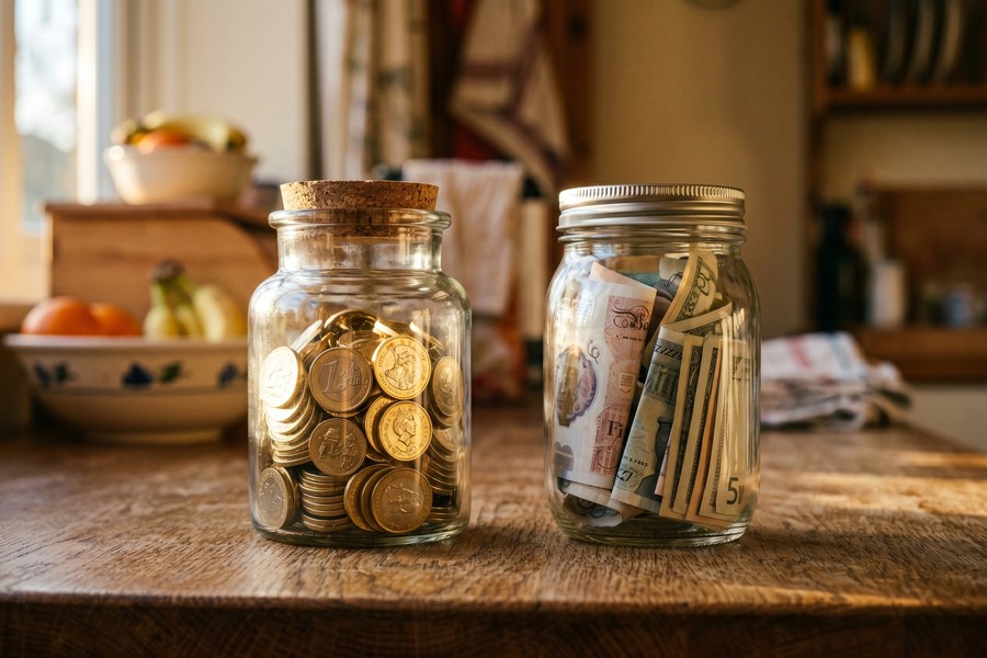 Chart comparing Roth IRA vs Traditional IRA growth over 30 years on a single income