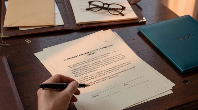 Estate planning documents on a desk with calculator and financial documents showing prime rate impact on tax exemptions