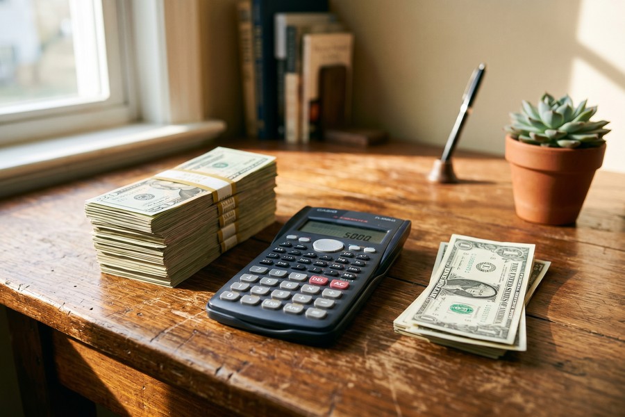 Bar chart comparing total interest paid at minimum-only versus fixed monthly payment strategies
