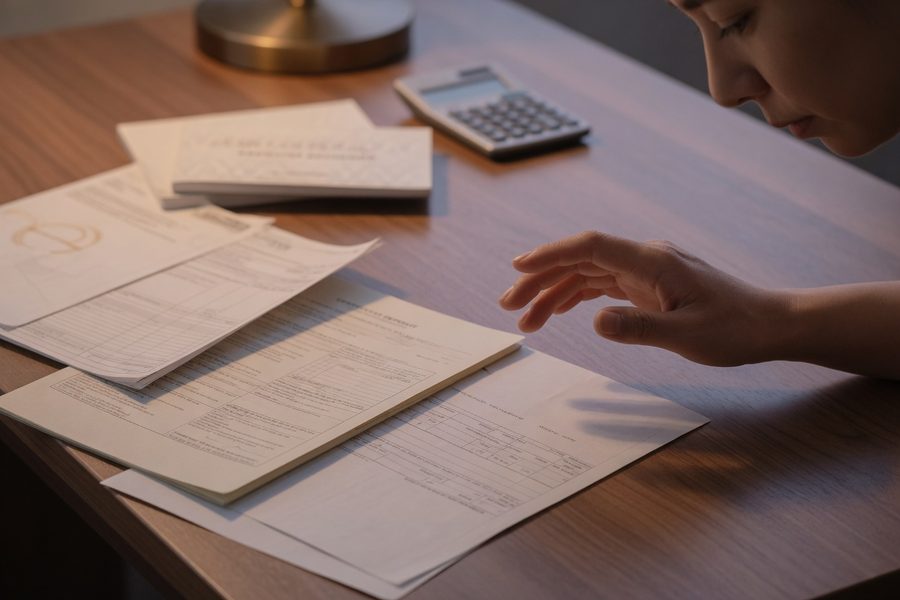 A person checking a bank's FDIC insurance status on a mobile app.