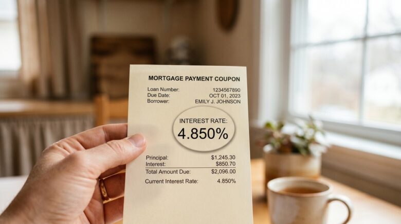 Calendar showing timeline of when prime rate cuts appear in monthly loan and credit card payments