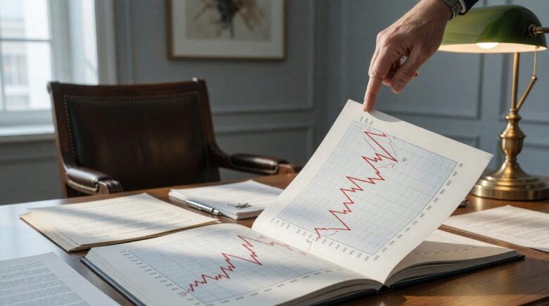 Corporate finance chart showing prime rate at 6.75% and revolving credit facility cost structure