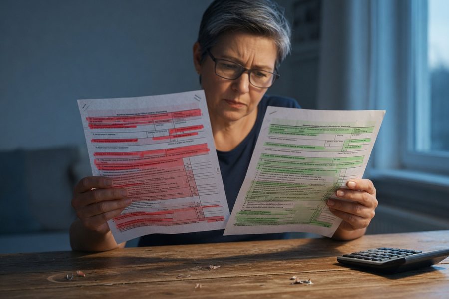 IRS tax form highlighting taxable interest line item