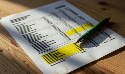 Credit card statement showing minimum payment amount with prime rate indicator