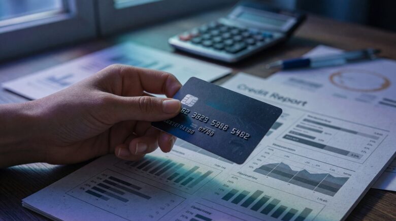 Graph showing credit utilization ratio increase alongside prime rate hike