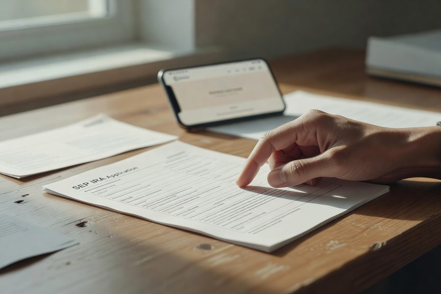 Comparison of setup steps for both retirement plans